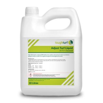 Adjust Turf Liquid Fertiliser 14-7-7 + SEAWEED   (10L)