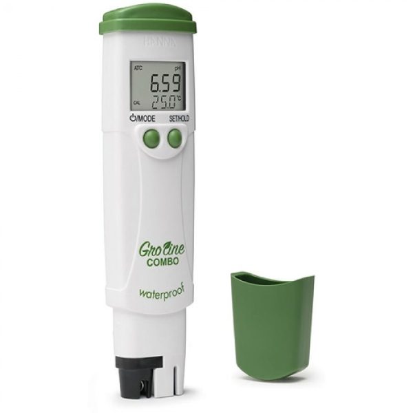 GroLine Pocket pH/EC/TDS/Temperature Tester