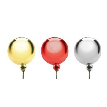 Christmas Pick Bauble - Mixed Colours (x108)