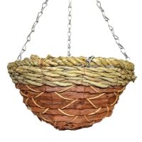 12" Round Hanging Basket | Rope & Bark (20)