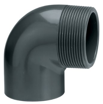 PVC Fitting Elbow Male Take Off