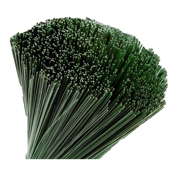 Green Lacquered Stub Wire 9" (19 Gauge)   (2.5KG)